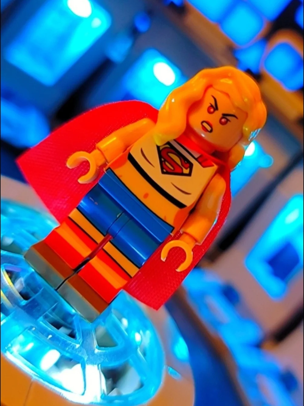 Supergirl Minifigure Lego Compatible